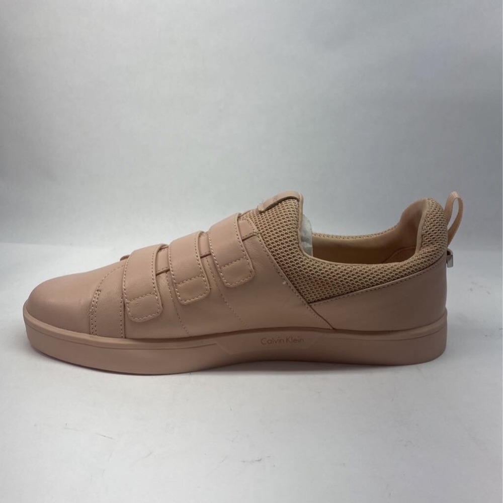 Calvin Klein Womens Irah Comfort Sneaker Dusty Pink Hook & Loop Sheer Satin 9 M - Picture 12 of 12